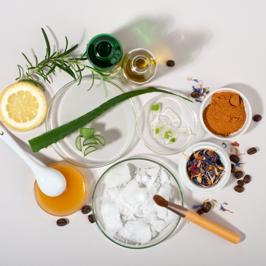 Des produits de soin naturels